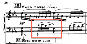1st movement, coda