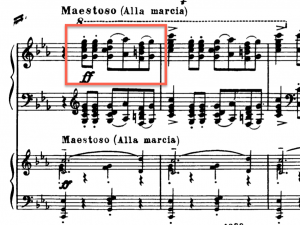 1st movement, recapitulation