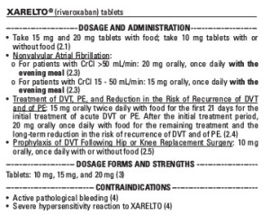 xarelto