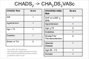 Chadsvasc score